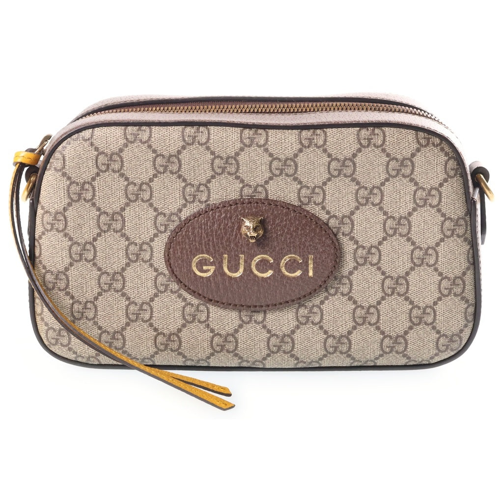 GUCCI(グッチ) GGスプリーム ネオ ヴィンテージ ショルダーバック ブラウン 47646 レディース