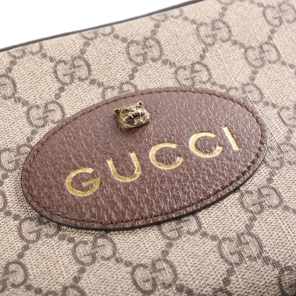 GUCCI(グッチ) GGスプリーム ネオ ヴィンテージ ショルダーバック ブラウン 47646 レディース