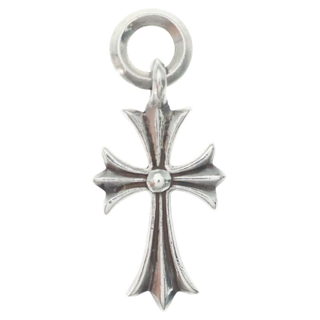 CHROME HEARTS(クロムハーツ) TINY CH CROSS タイニーCHクロス チャーム ネックレストップ シルバー BCA382