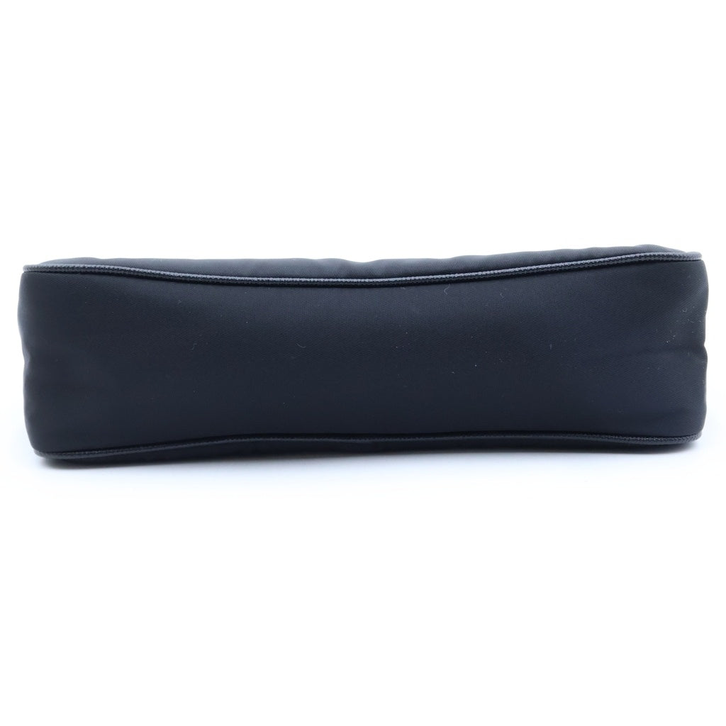 PRADA(プラダ) Re-Edition 2005 Re-Nylon トライアングルプレート リナイロン ハンドバッグ ブラック 1N204X レディース
