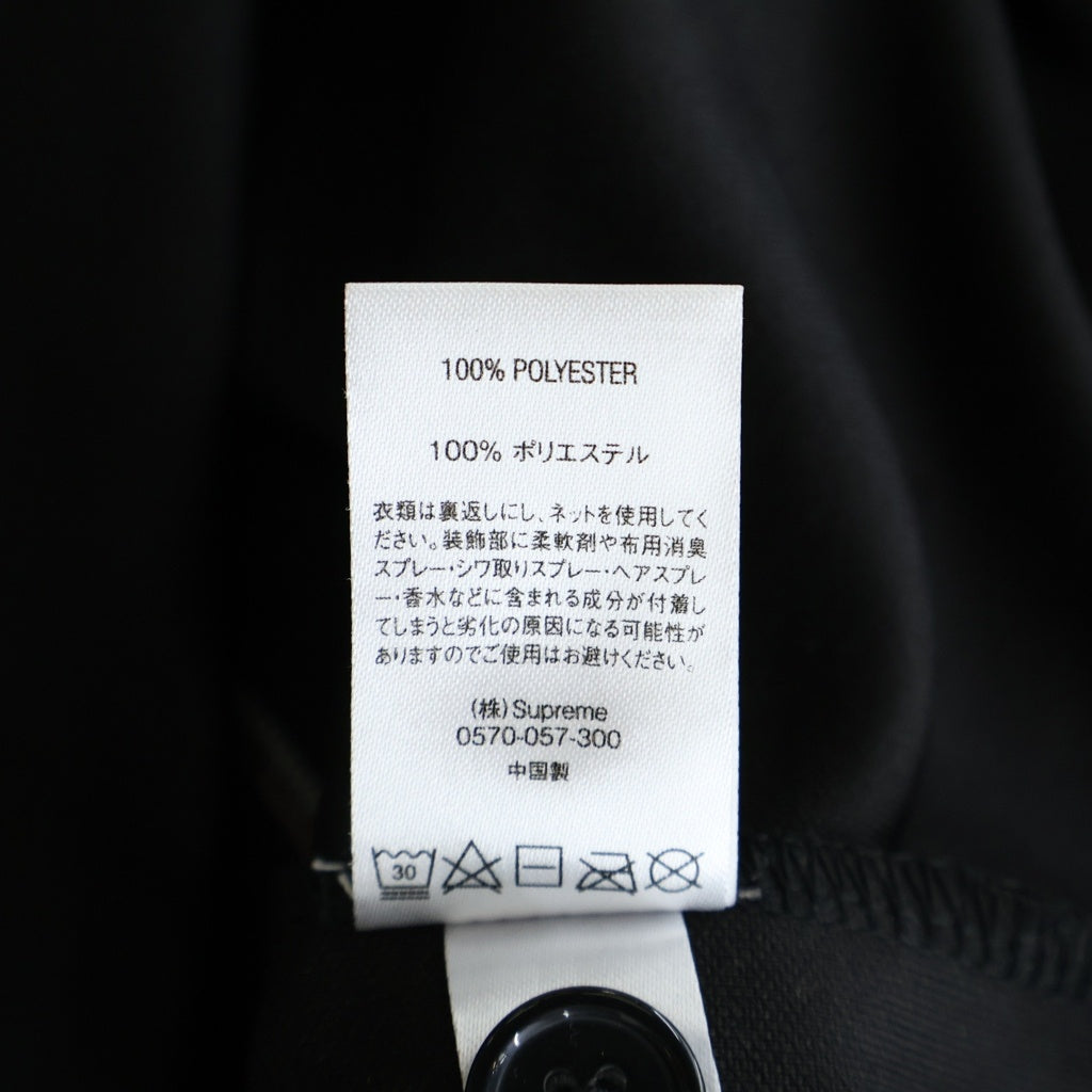 SUPREME(シュプリーム) 20SS Rhinestone Baseball Jersey ロゴ ラインストーン ベースボールシャツ ブラック