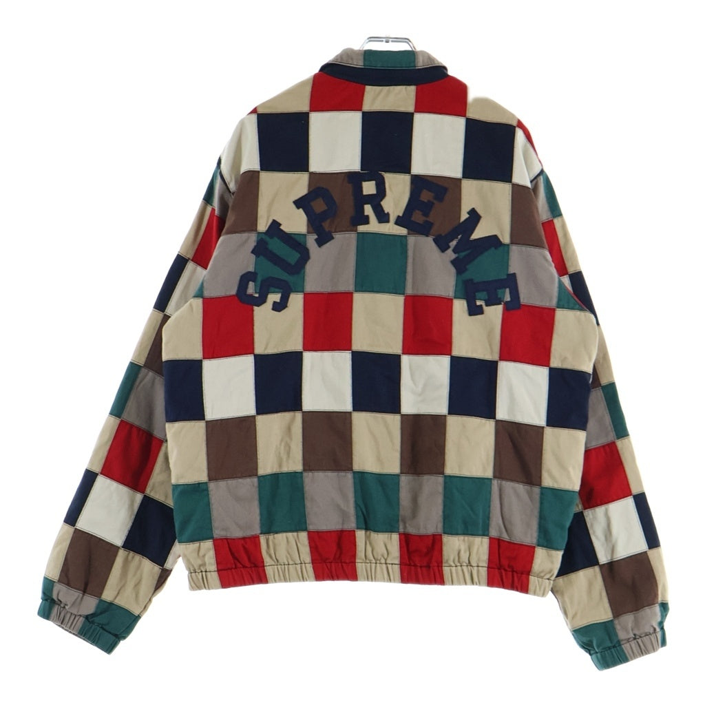 SUPREME(シュプリーム) 19SS Patchwork Harrington Jacket パッチワーク ハリントン ジップアップジャケット マルチカラー