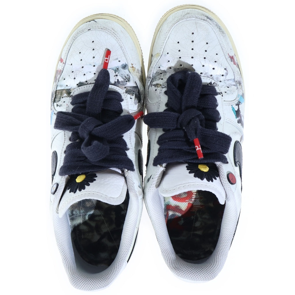 NIKE(ナイキ) ×PEACEMINUSONE Air Force 1 Low Para-noise ピースマイナスワン エアフォース1 パラノイズ ローカットスニーカー ホワイト/マルチカラー US8/26cm DD3223-100