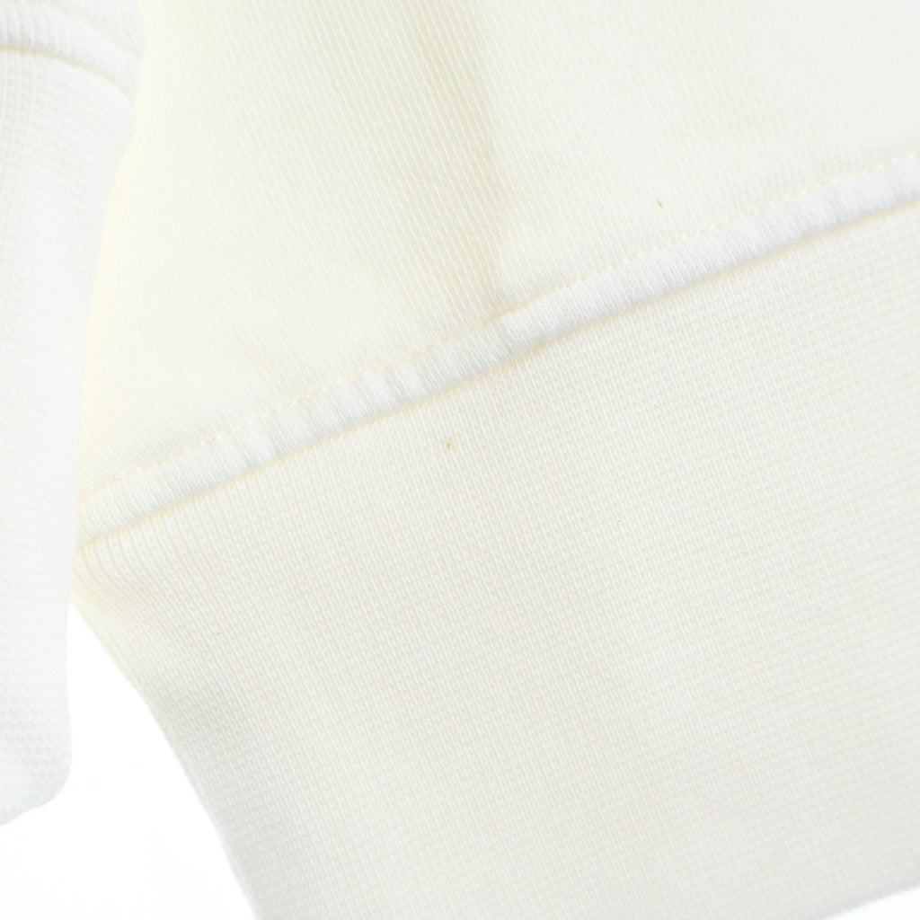 CASABLANCA(カサブランカ) 22SS Tennis Club Sweatshirt フロントプリント クルーネック長袖スウェットトレーナー ホワイト MS22-JTP-001