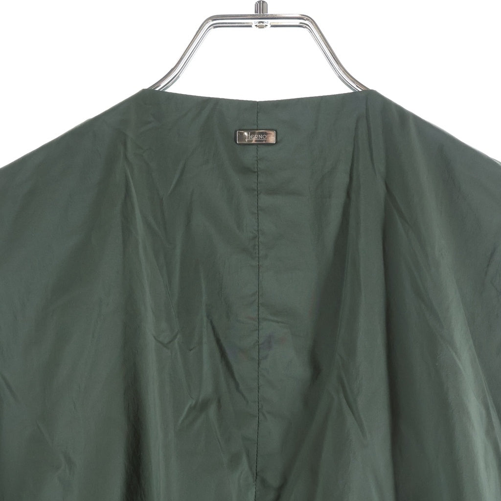 HERNO(ヘルノ) LEGEND IL GILET ボーダーキルティングダウンベスト カーキ P1002ULE-19288-7900
