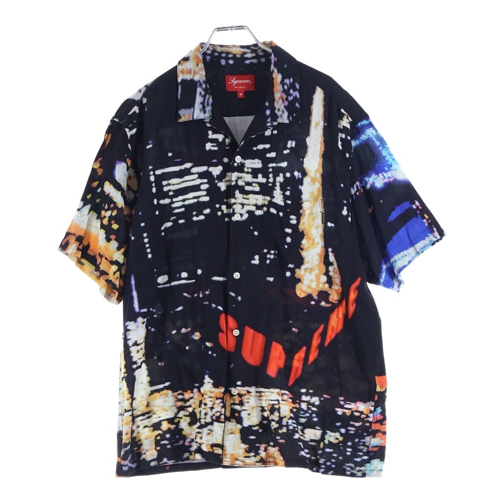 SUPREME(シュプリーム) 20SS City Lights Rayon S/S Shirt 総柄 半袖開襟レーヨンシャツ マルチカラー