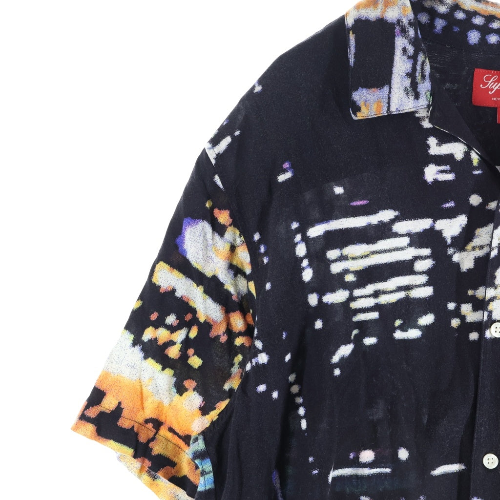 SUPREME(シュプリーム) 20SS City Lights Rayon S/S Shirt 総柄 半袖開襟レーヨンシャツ マルチカラー