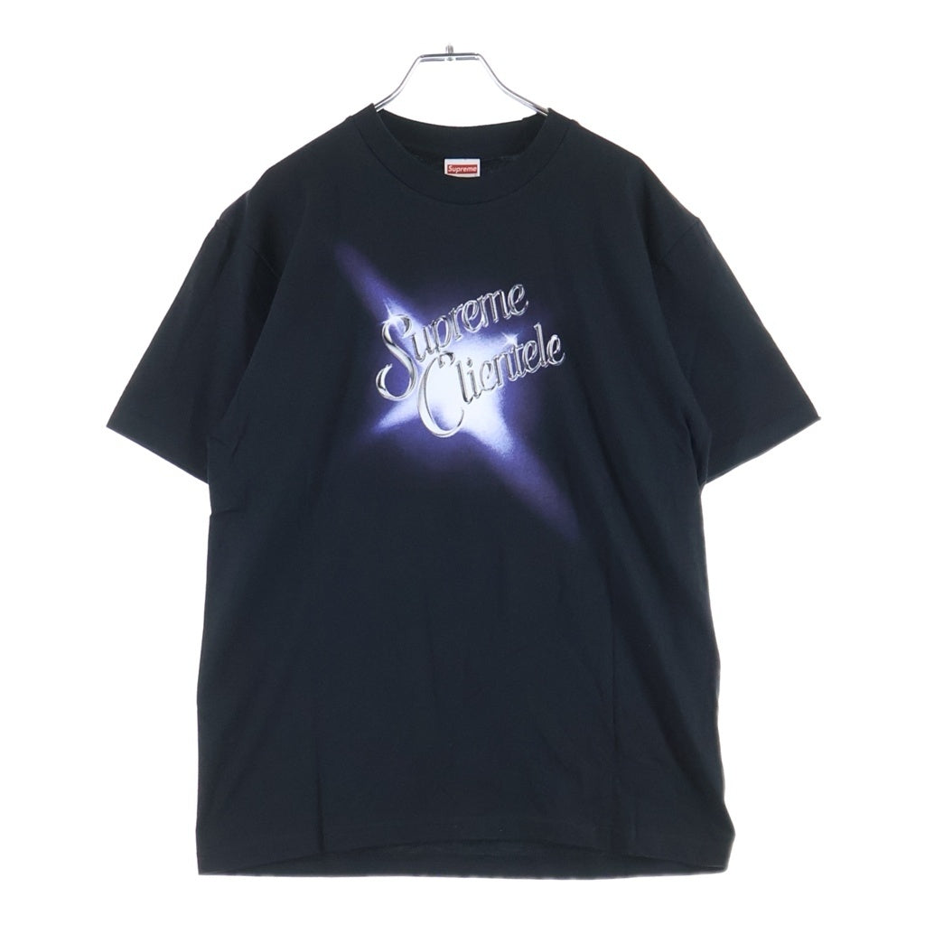 SUPREME(シュプリーム) 20AW Clientele Tee 両面プリントクルーネック半袖Tシャツカットソー ブラック