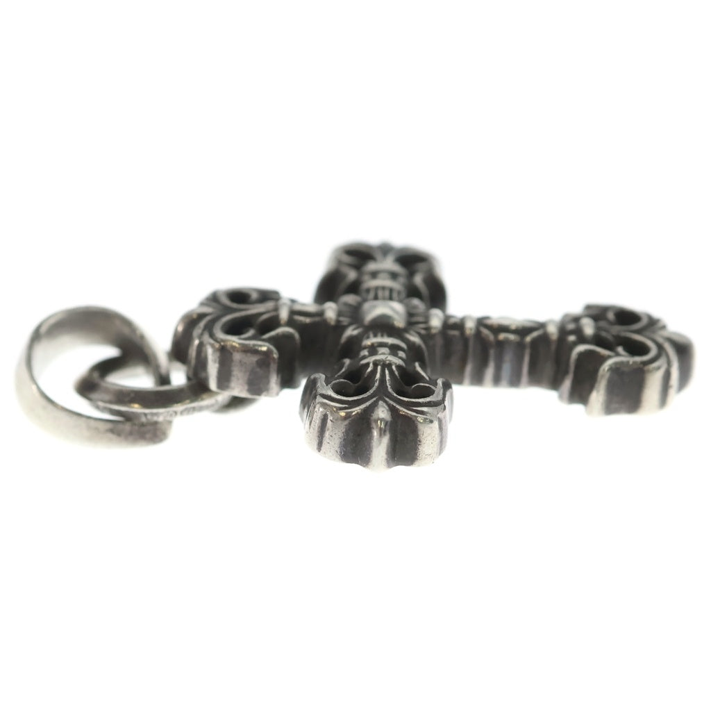 CHROME HEARTS(クロムハーツ) FILIG CROSS-XSM W BALE フィリグリークロスXSベイル wベイル ネックレストップ シルバー BCA262