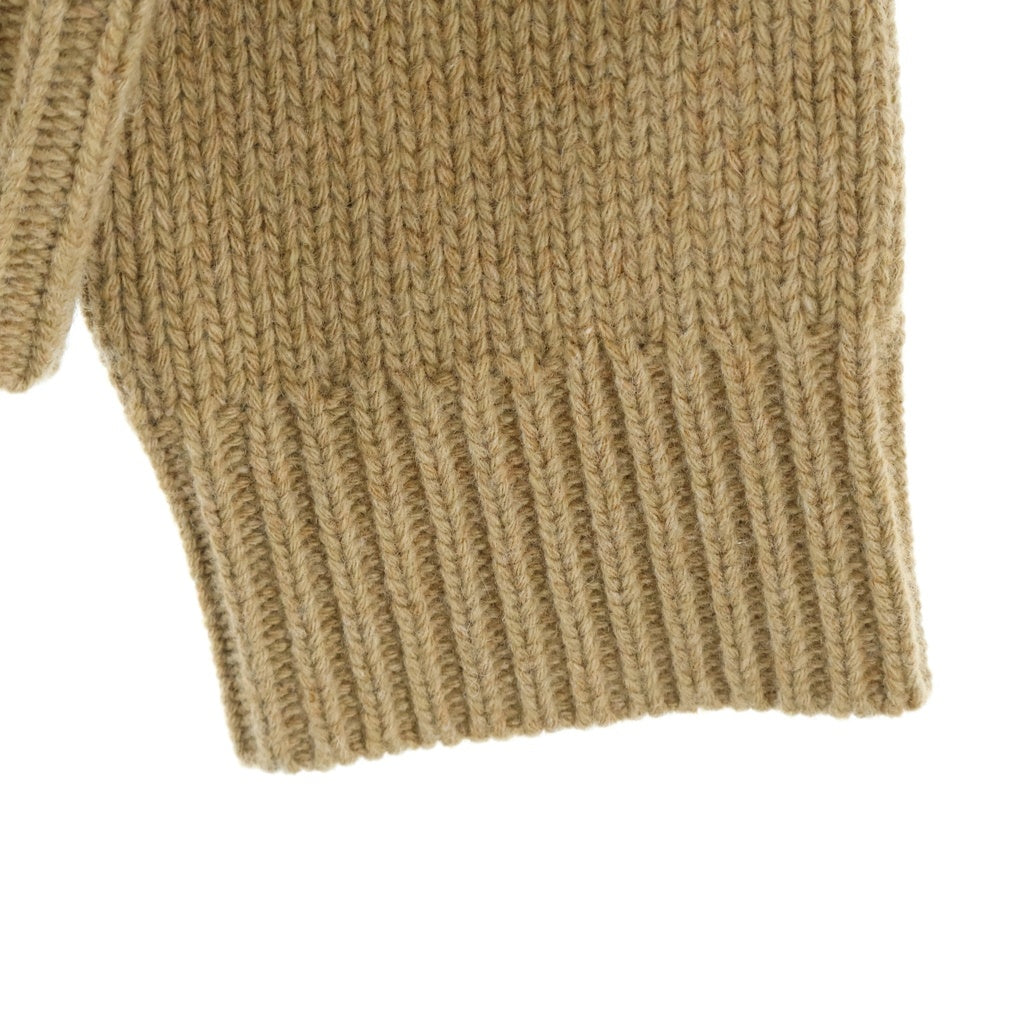 BURBERRY LONDON(バーバリーロンドン) Anwell EKD Cardigan バックロゴ ウール編み込み カーディガン ブラウン レディース 8058762