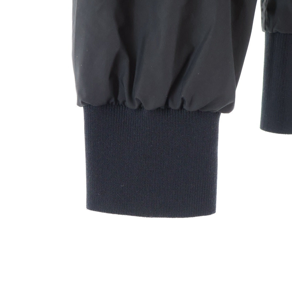 HERNO(ヘルノ) 裏地メッシュ ハイネックジップアップナイロンジャケット ブラック GI0184U-13220-9300