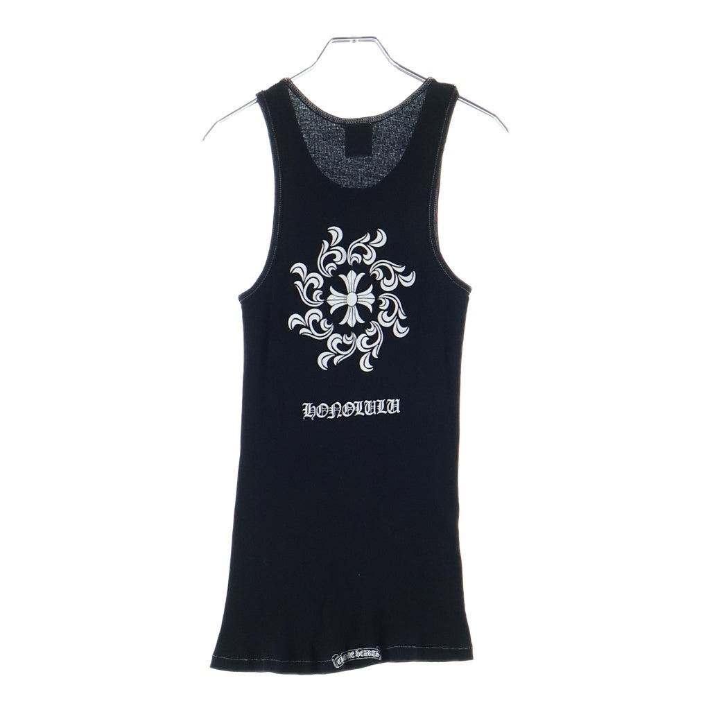 CHROME HEARTS(クロムハーツ) OLD HONOLULU CH PLS TANKTOP オールド ホノルル限定 CHプラス タンクトップ ブラック