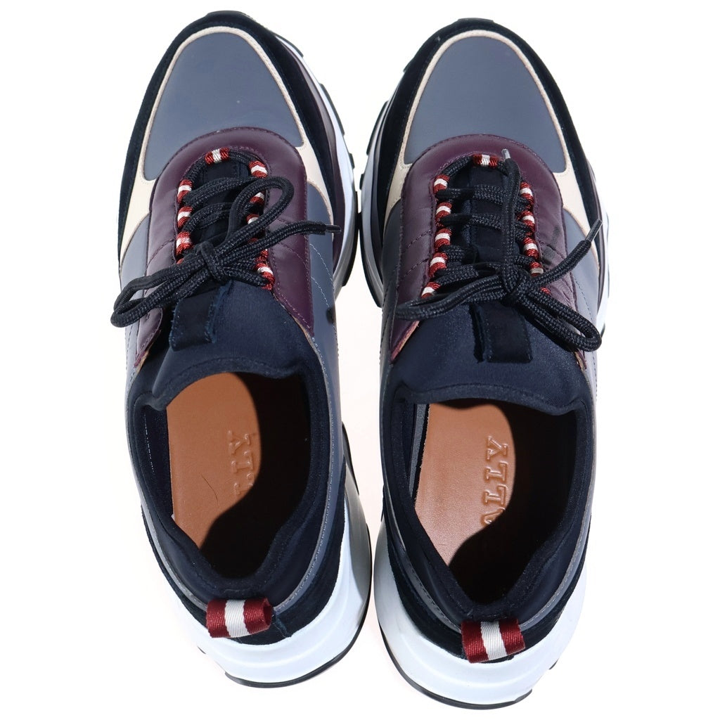 BALLY(バリー) SYNTHETIC FABRIC レザーローカットスニーカー マルチカラー 597999 F030