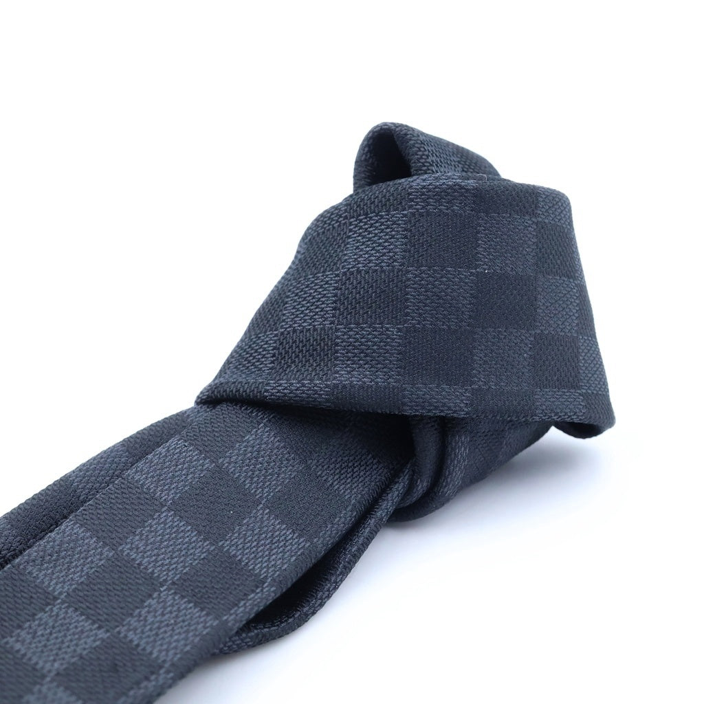 LOUIS VUITTON(ルイヴィトン) ダミエ クラシック ネクタイ ブラック M78752