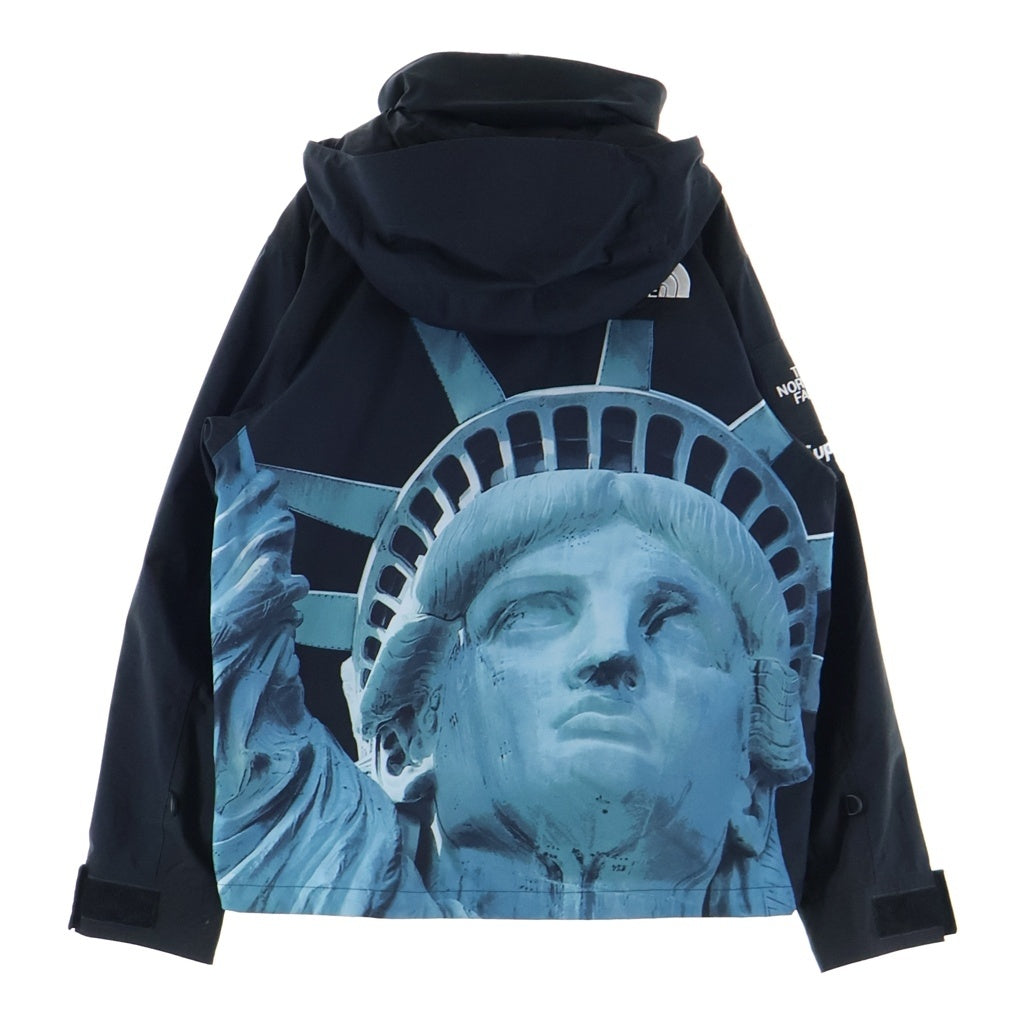 SUPREME(シュプリーム) ×THE NORTH FACE 19AW Statue of Liberty Mountain Jacket ザノースフェイス スタチューオブリバティ 自由の女神 マウンテンパーカー ジャケット ブラック NP61902I