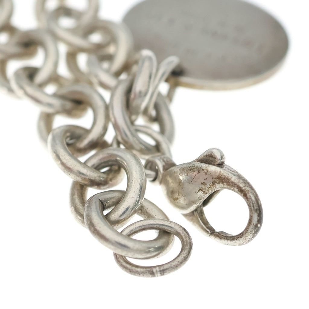 TIFFANY & Co.(ティファニー) リターントゥ ラウンドプレート ブレスレット シルバー レディース