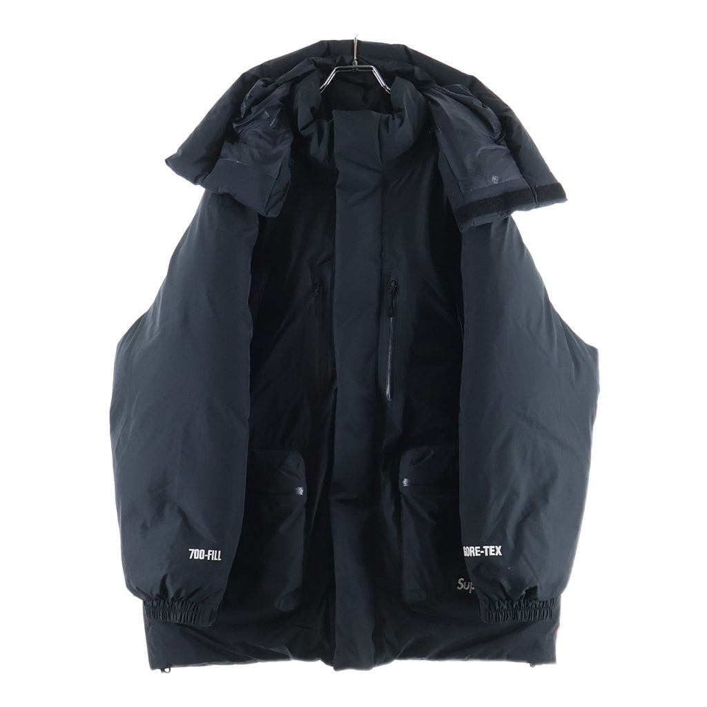 SUPREME(シュプリーム) 22AW GORE-TEX 700-FILL Down Parka ゴアテックス フードロゴ ダウンパーカー ダウンジャケット ブラック