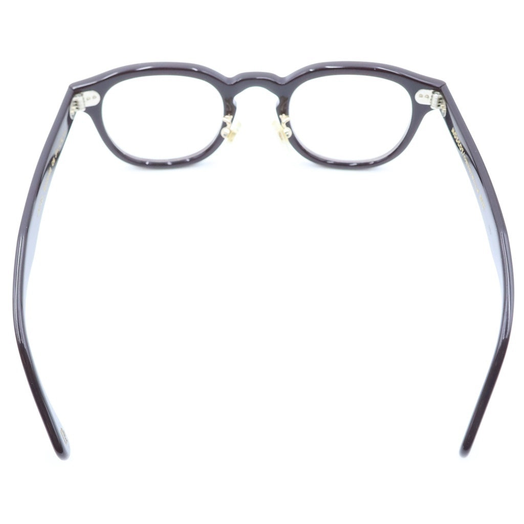 MOSCOT(モスコット) LEMTOSH レムトッシュ ボストンフレームサングラス 眼鏡 バーガンディ/ゴールド