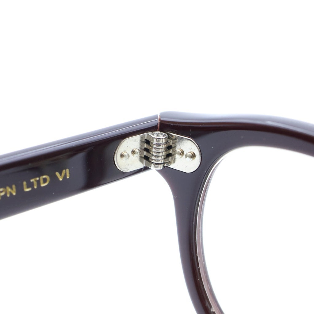 MOSCOT(モスコット) LEMTOSH レムトッシュ ボストンフレームサングラス 眼鏡 バーガンディ/ゴールド