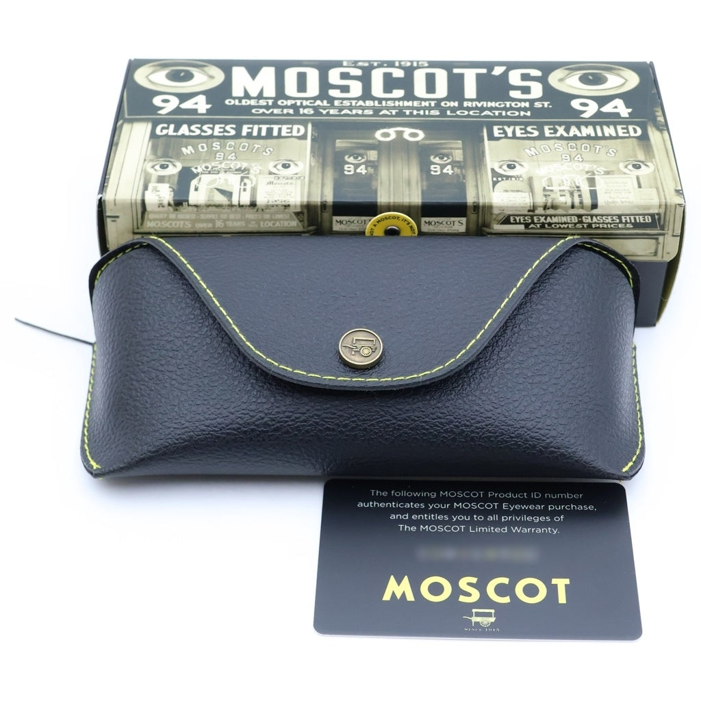 MOSCOT(モスコット) LEMTOSH レムトッシュ ボストンフレームサングラス 眼鏡 クリア/ゴールド