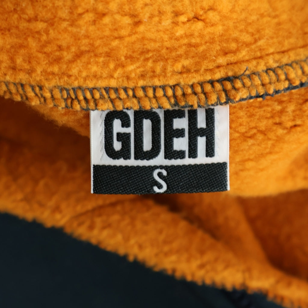 GOODENOUGH(グッドイナフ) 裏地フリース サイドライン フーデッドジップアップパーカー ネイビー