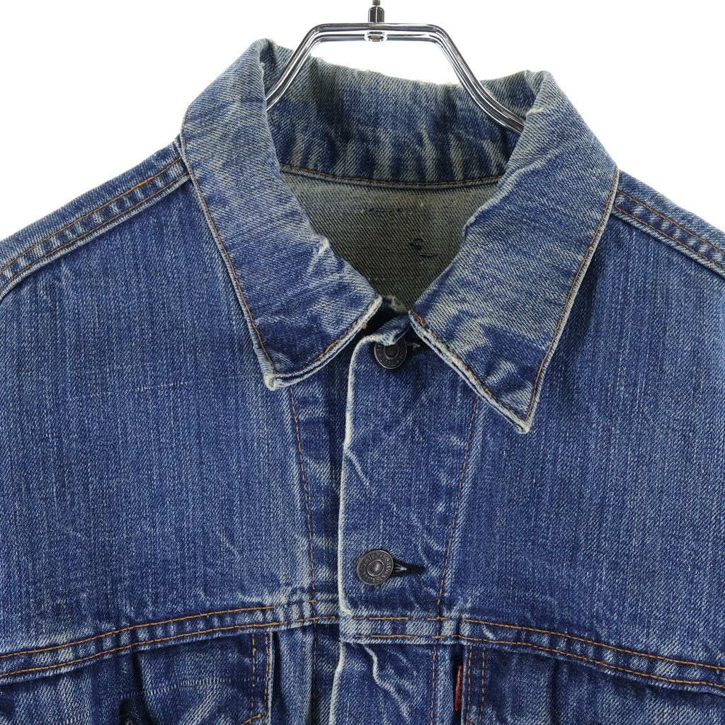 Levi's(リーバイス) 60S 70S VINTAGE 70505 4th Type Denim Jacket BIG E 不均等V ヴィンテージ ボタン裏524 デニムジャケット インディゴ