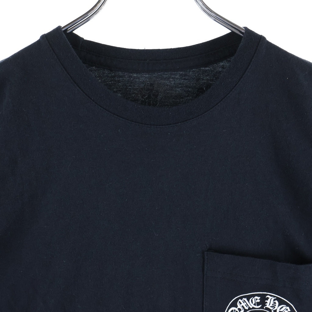 CHROME HEARTS(クロムハーツ) RS3 モノグラムマルチプリント クルーネック半袖Tシャツカットソー ブラック