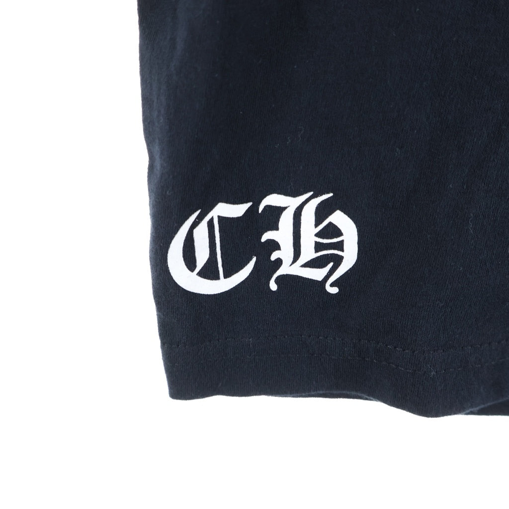 CHROME HEARTS(クロムハーツ) RS3 モノグラムマルチプリント クルーネック半袖Tシャツカットソー ブラック