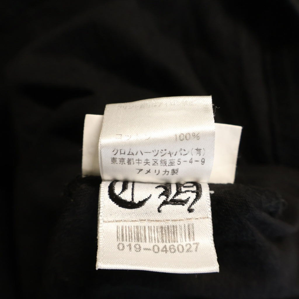 CHROME HEARTS(クロムハーツ) BACK SCROLL LABEL バックスクロールラベル クルーネック半袖Tシャツカットソー キッズ ブラック