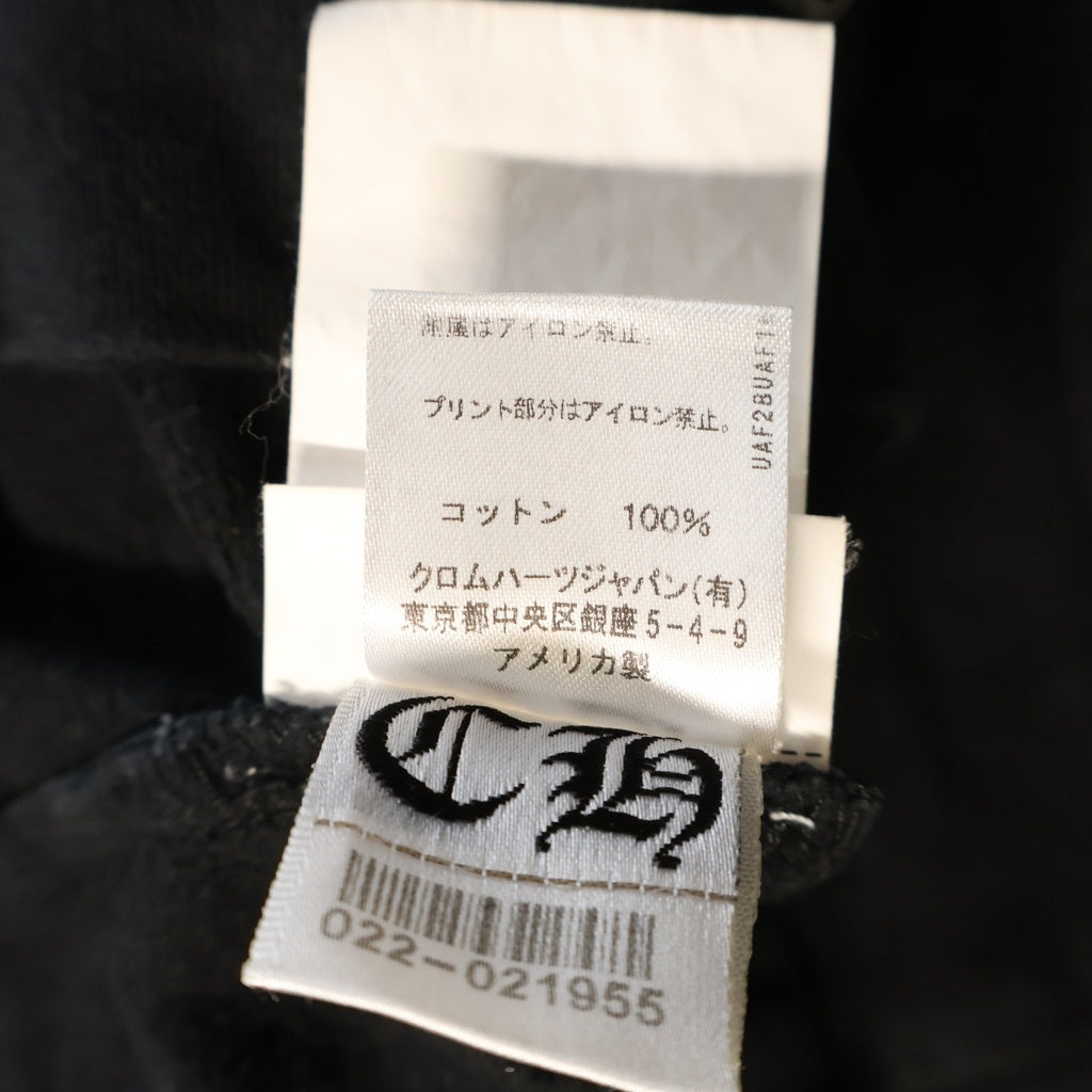 CHROME HEARTS(クロムハーツ) HORSESHOE ホースシュー ジップアップパーカー キッズ ブラック