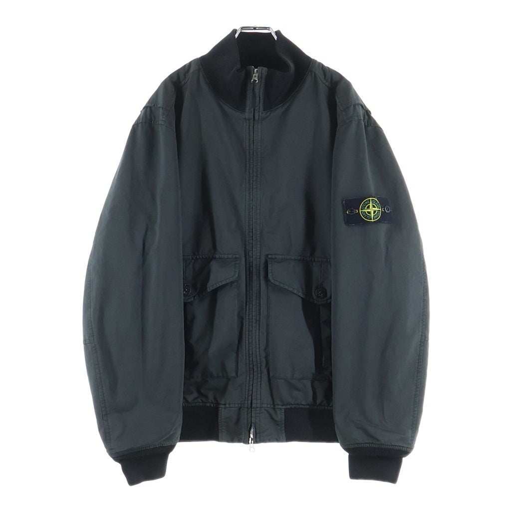 STONE ISLAND(ストーンアイランド) David-TC Jacket デヴィッド ティーシー ショルダーロゴワッペン ジップアップ ブルゾン ジャケット ブラック 811541849-A