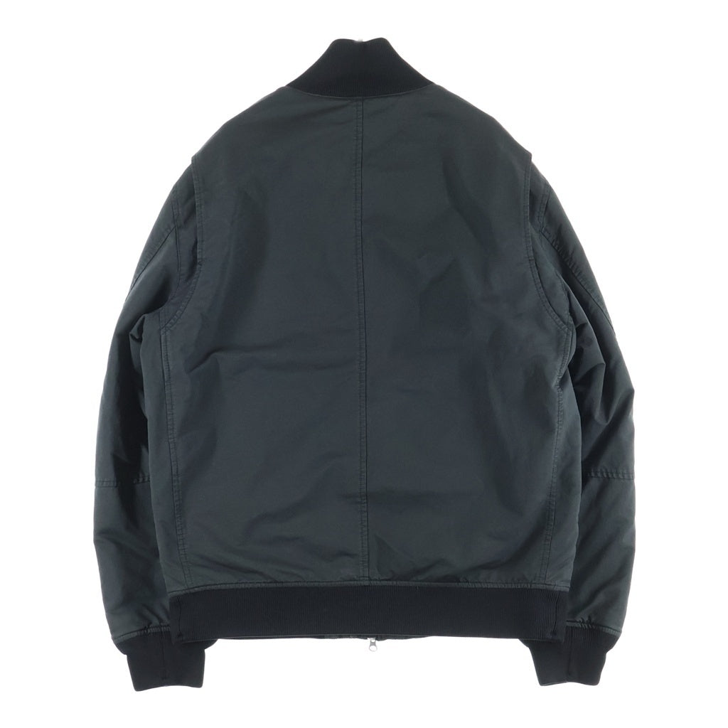 STONE ISLAND(ストーンアイランド) David-TC Jacket デヴィッド ティーシー ショルダーロゴワッペン ジップアップ ブルゾン ジャケット ブラック 811541849-A