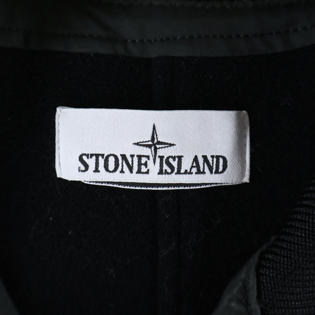 STONE ISLAND(ストーンアイランド) David-TC Jacket デヴィッド ティーシー ショルダーロゴワッペン ジップアップ ブルゾン ジャケット ブラック 811541849-A