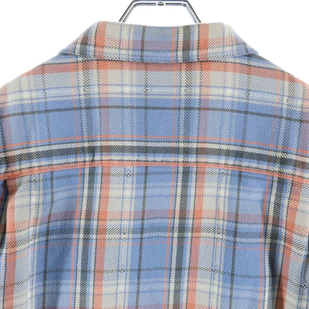 STUSSY(ステューシー) Dan Washed Cotton Plaid Shirt 総柄コットン 長袖ネルシャツ マルチカラー 1110344