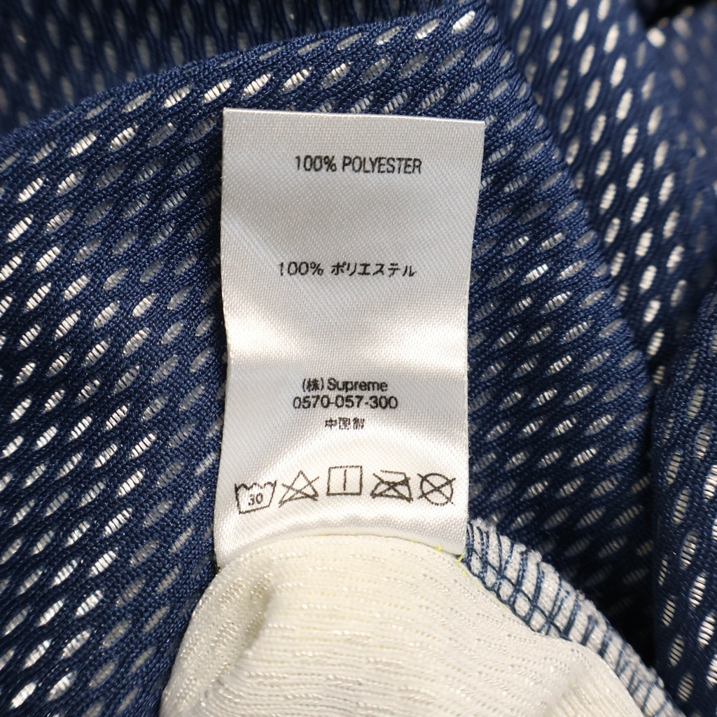 SUPREME(シュプリーム) 18SS Bonded Mesh Track Pant ボンディングメッシュトラックパンツ ネイビー/イエロー