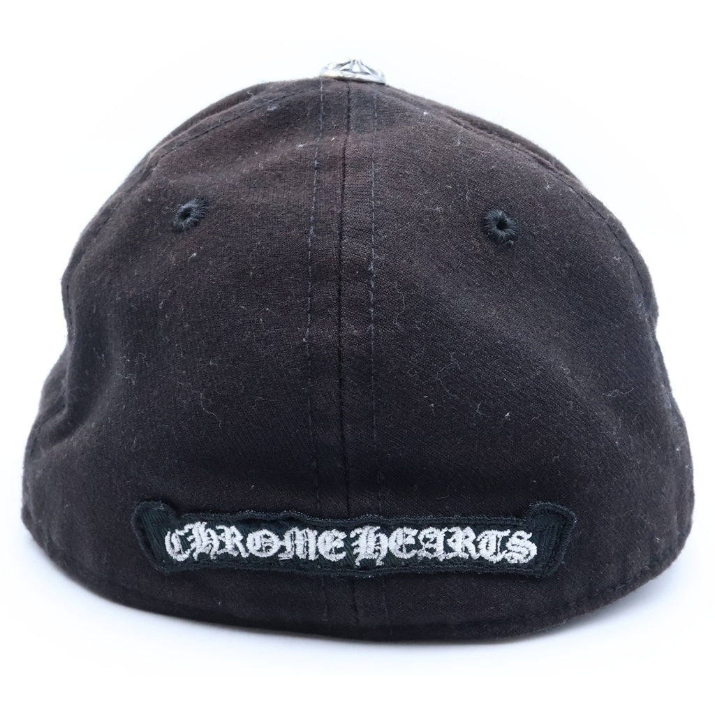 CHROME HEARTS(クロムハーツ) TRACKER CAP クロスボール ホースシュー刺繍 トラッカーキャップ ブラック