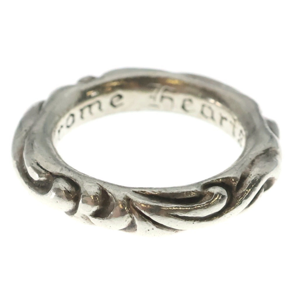 CHROME HEARTS(クロムハーツ) SCRL BAND スクロールバンド リング シルバー BCA351