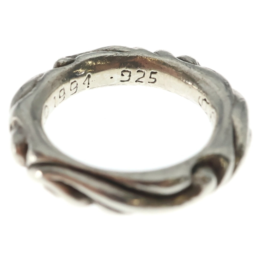 CHROME HEARTS(クロムハーツ) SCRL BAND スクロールバンド リング シルバー BCA351