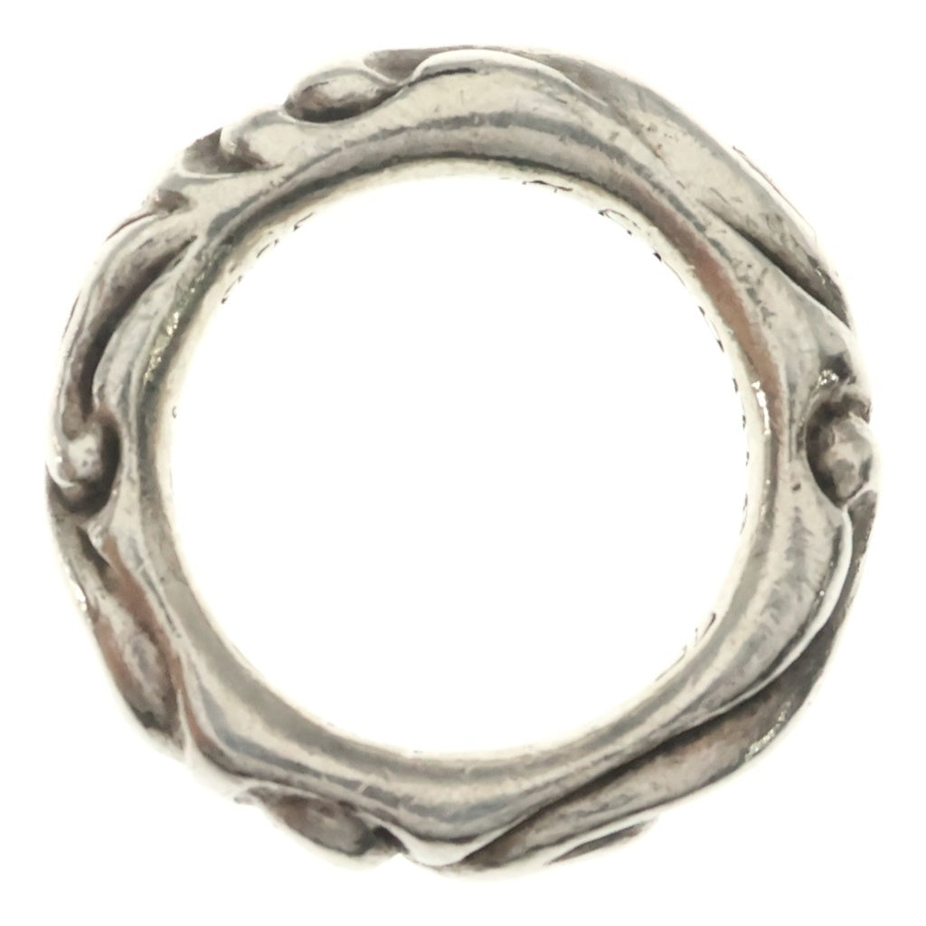 CHROME HEARTS(クロムハーツ) SCRL BAND スクロールバンド リング シルバー BCA351