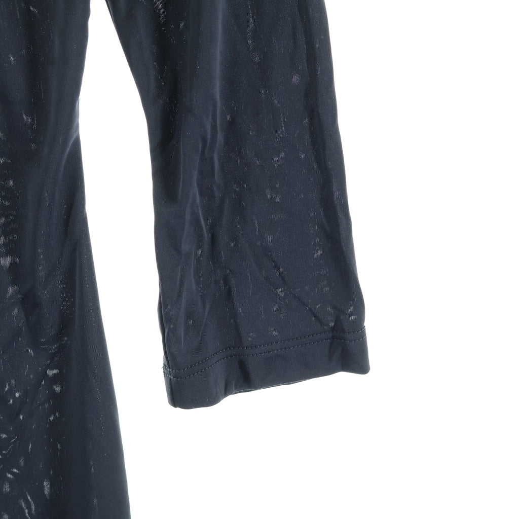FENDI(フェンディ) 長袖ナイロンマキシシャツ ロングワンピース レディース ブラック D2506010