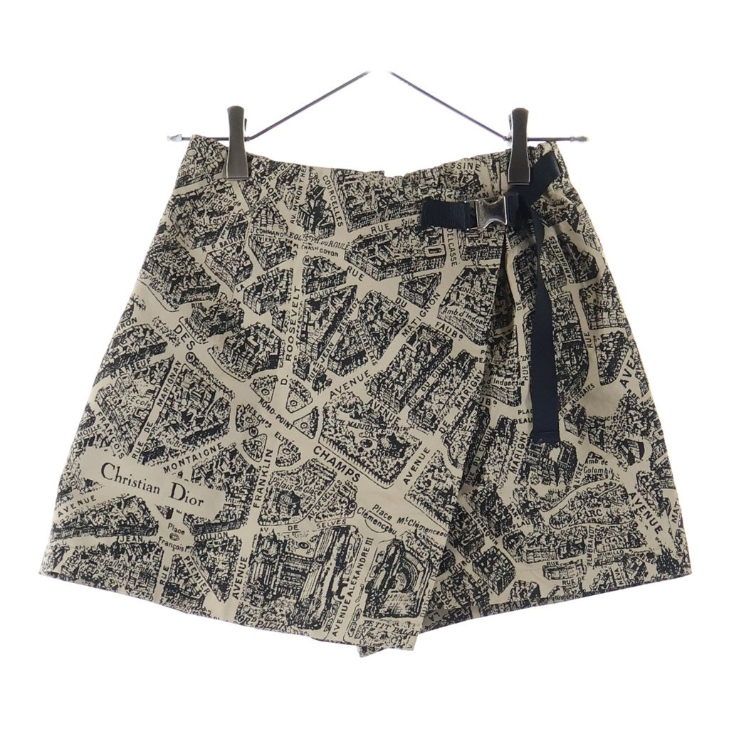 Christian Dior(クリスチャンディオール) Plan de Paris ショートパンツ ベージュ レディース 357P15A2780