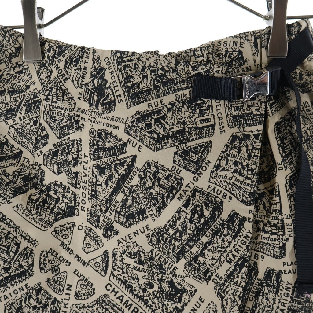 Christian Dior(クリスチャンディオール) Plan de Paris ショートパンツ ベージュ レディース 357P15A2780