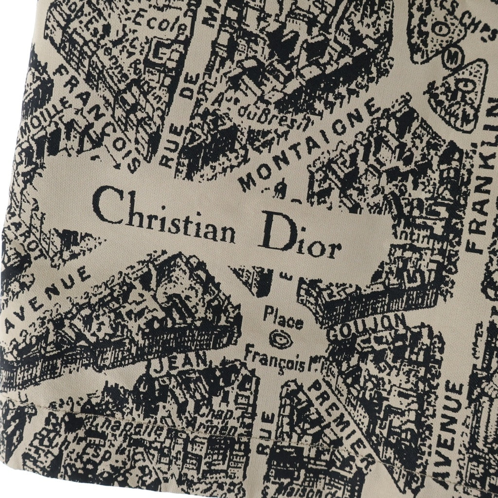 Christian Dior(クリスチャンディオール) Plan de Paris ショートパンツ ベージュ レディース 357P15A2780