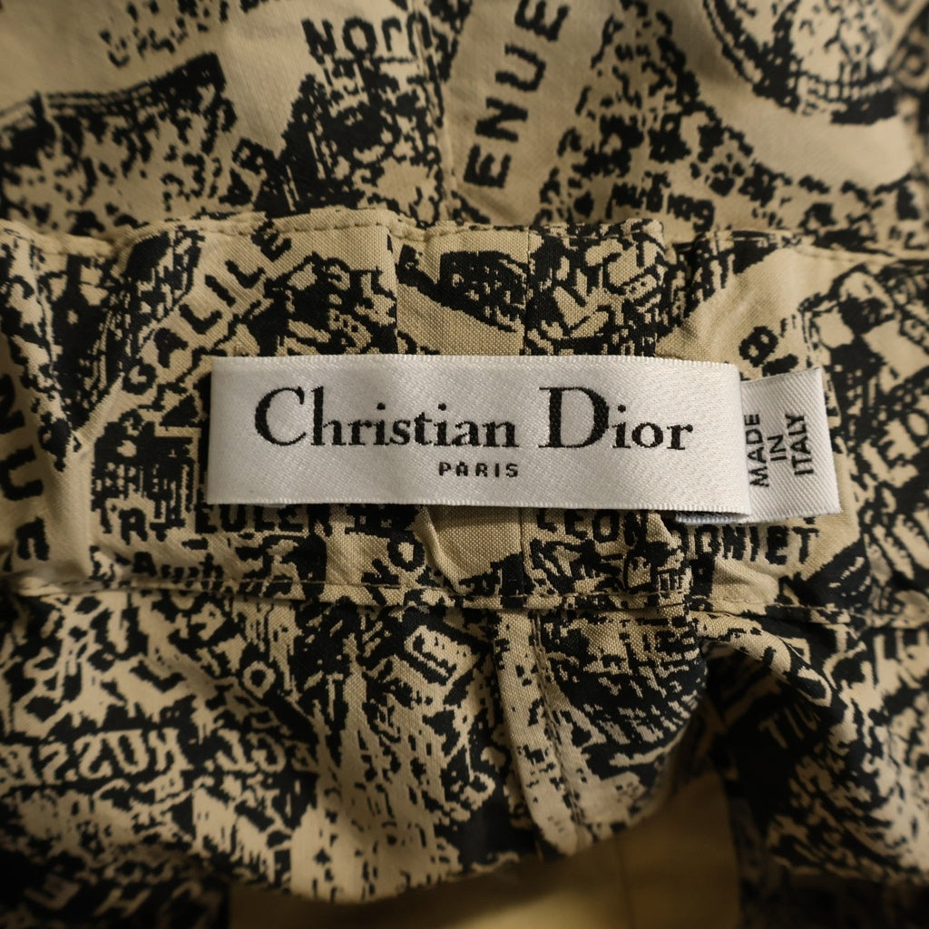 Christian Dior(クリスチャンディオール) Plan de Paris ショートパンツ ベージュ レディース 357P15A2780