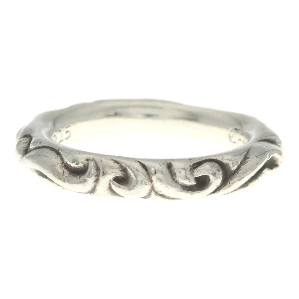 CHROME HEARTS(クロムハーツ) SCRL BAND スクロールバンド リング シルバー BCA351