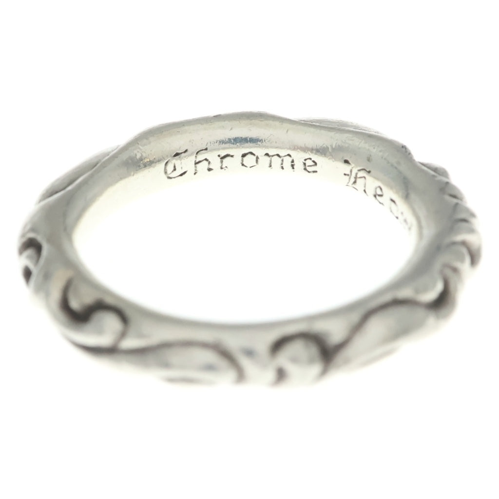 CHROME HEARTS(クロムハーツ) SCRL BAND スクロールバンド リング シルバー BCA351