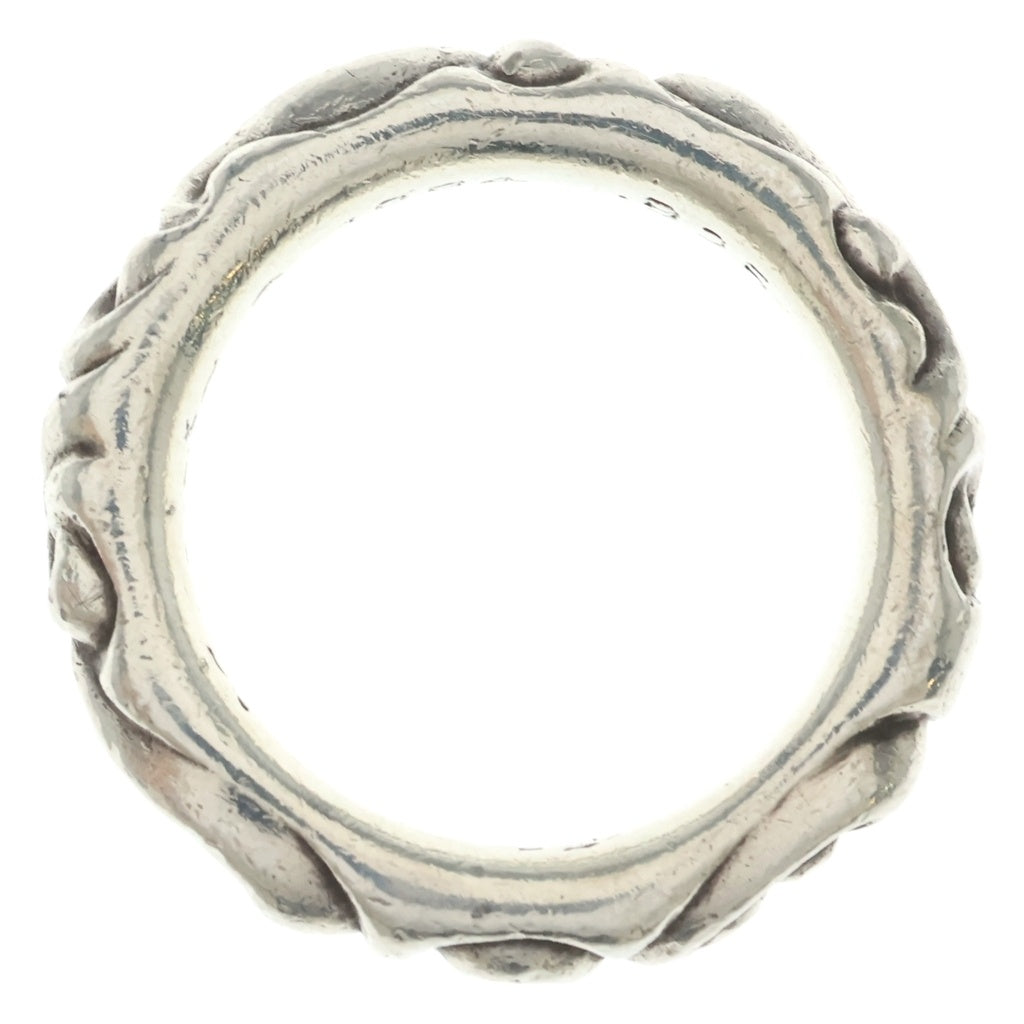 CHROME HEARTS(クロムハーツ) SCRL BAND スクロールバンド リング シルバー BCA351