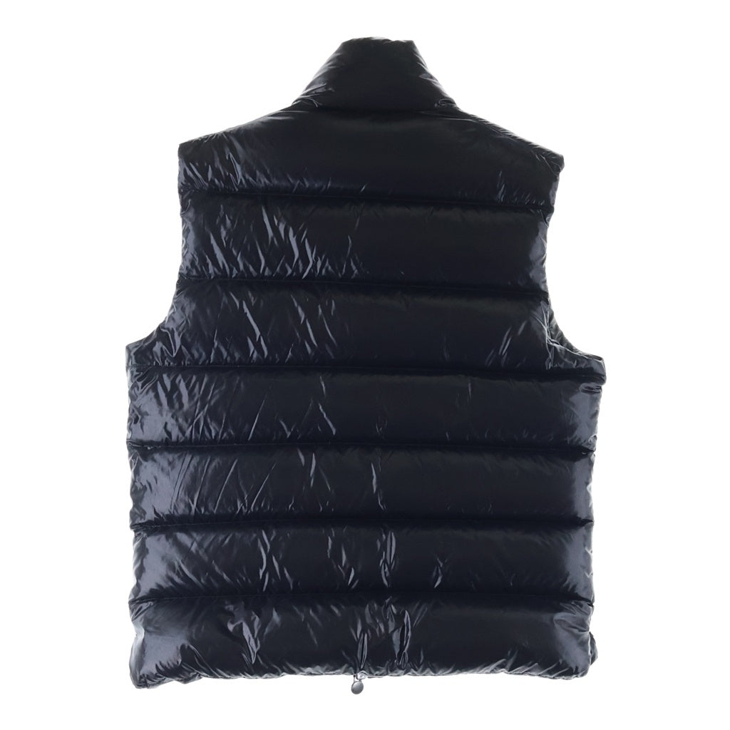 MONCLER(モンクレール) TIBB GILET ロゴワッペン ナイロン ダウンベスト ブラック H20911A00096