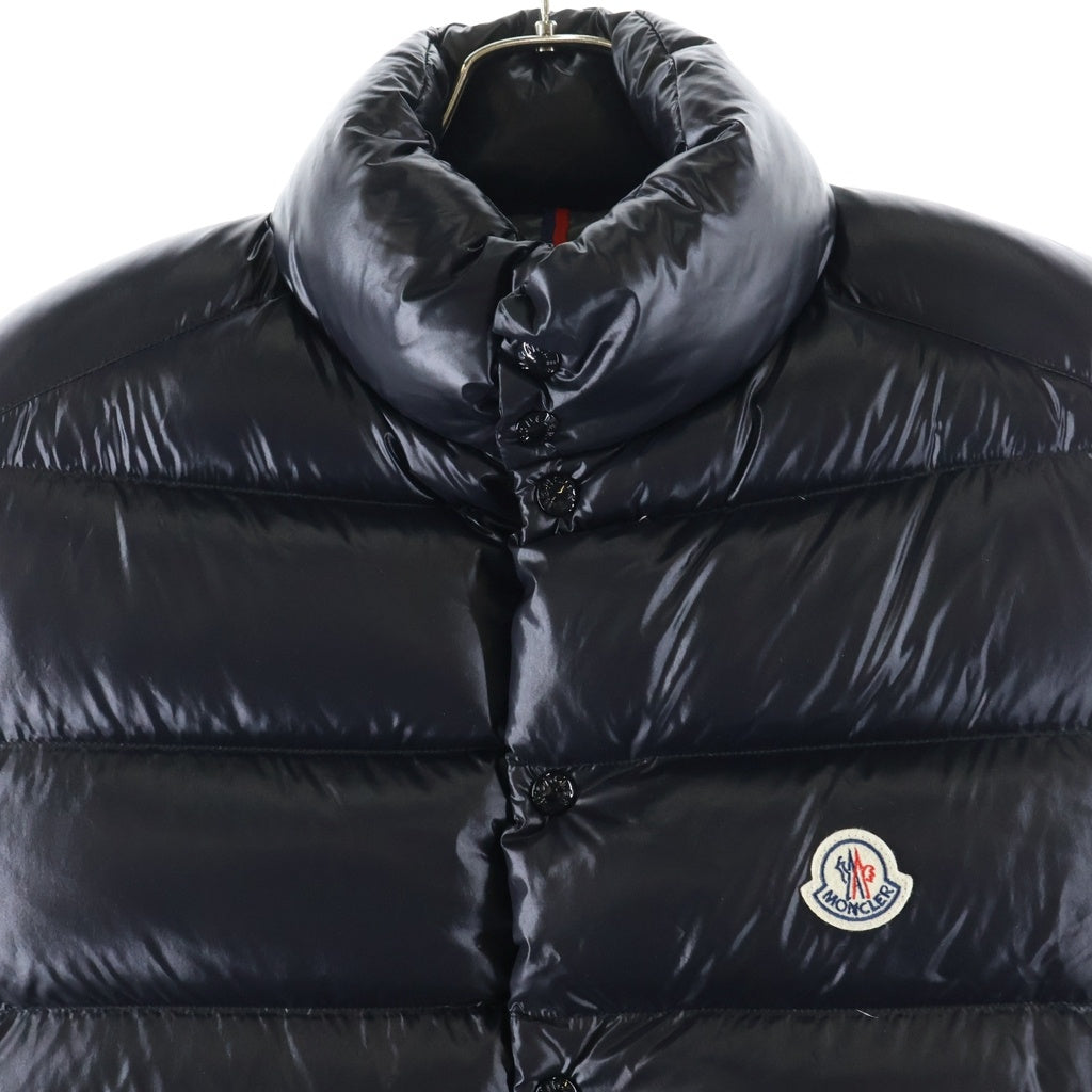 MONCLER(モンクレール) TIBB GILET ロゴワッペン ナイロン ダウンベスト ブラック H20911A00096