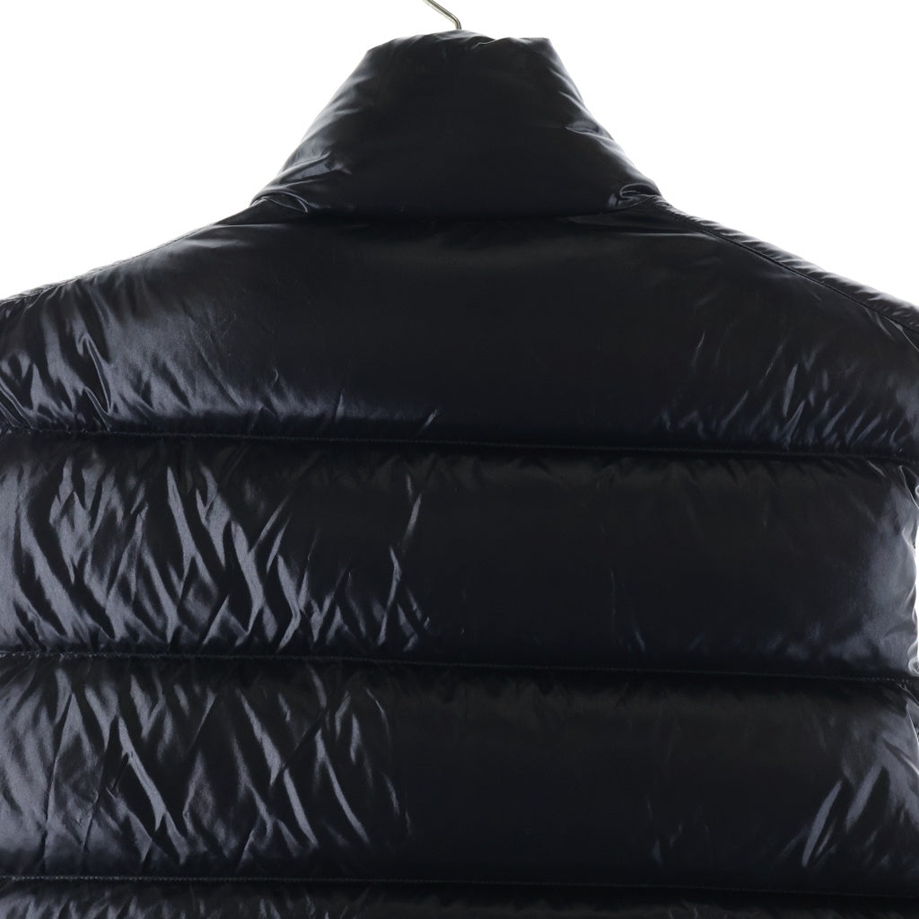 MONCLER(モンクレール) TIBB GILET ロゴワッペン ナイロン ダウンベスト ブラック H20911A00096